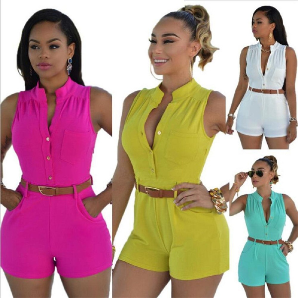 Jumpsuit best sale short femme