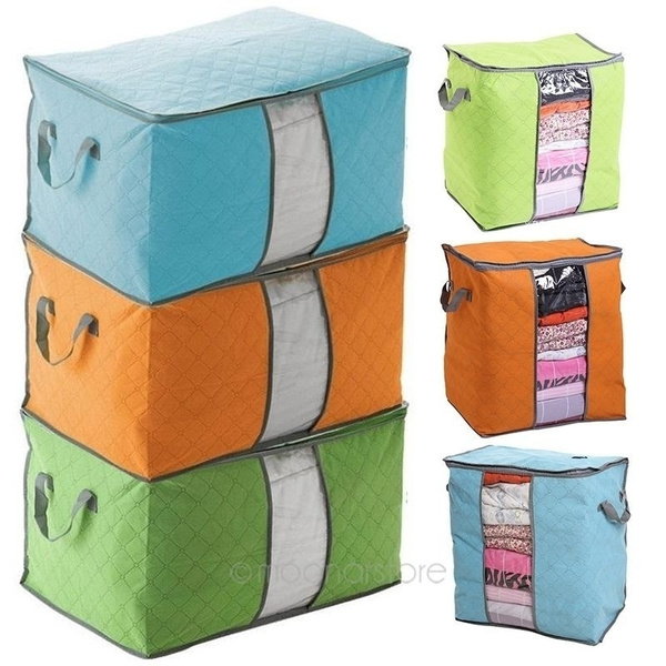 Clothes Quilt Storage Bag Case Clothing Blanket Organizer Large Capacity Holder 