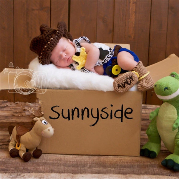 Newborn hot sale cowboy outfits