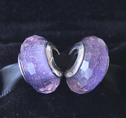 Pandora Beads, purple, Glass, pandoramuranoglasscharm