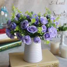 Home Decor, Bouquet, weddingdecorartificialrose, rosesartificialflower