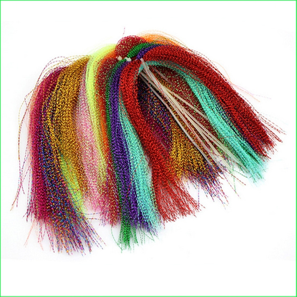 FT01 10 Colors 15 bags/set Fly Tying Fly Fishing Feather Line