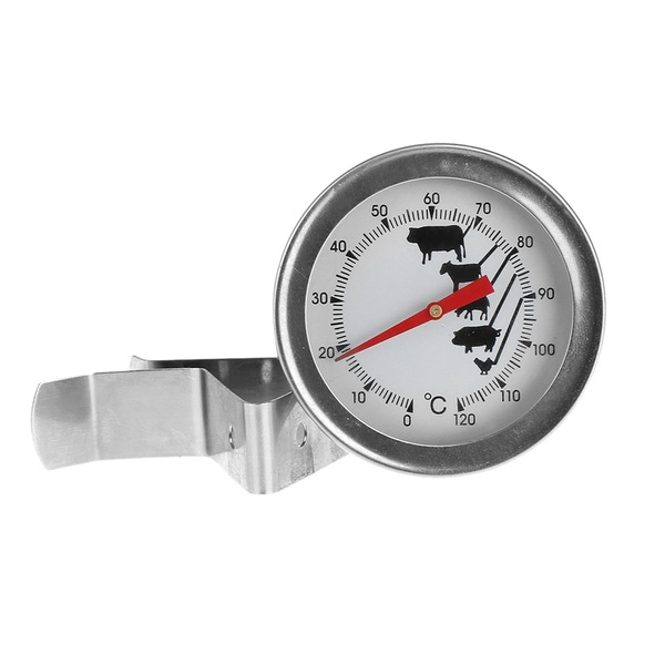 Stainless Steel Milk Espresso Coffee Frothing Thermometer