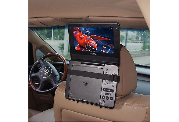 Car Headrest Holder for Logik Portable DVD Player Car Mounting Kit