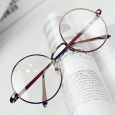 circlelen, prescription eye glasses, roundglasse, Metal