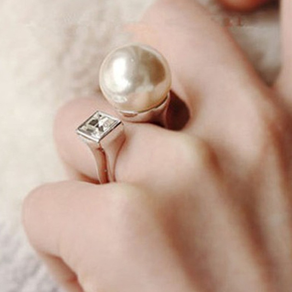 Big sale pearl ring