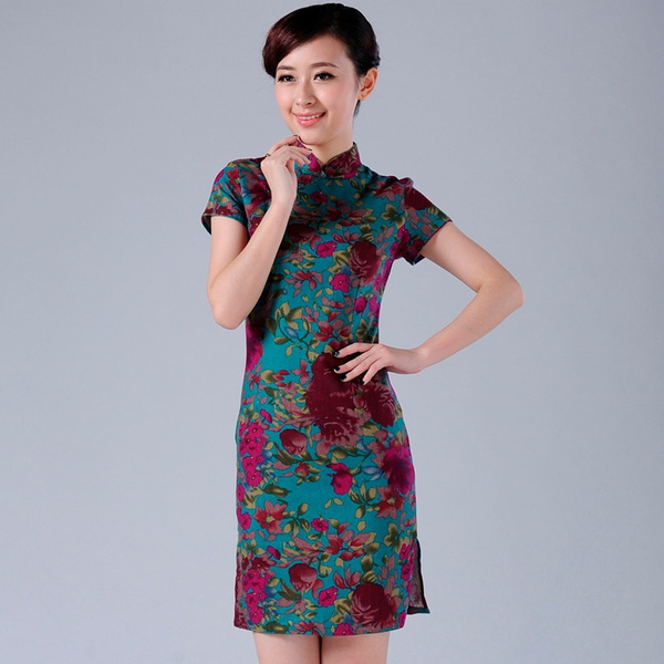 chinese one piece dress