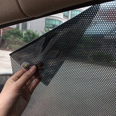 Car styling 2pcs/lot UV Sticker Car Sunshade Electrostatic Stickers