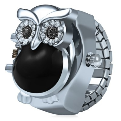 owl watch ring