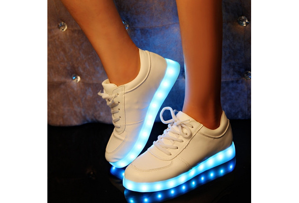 Shuffle shoes cheap with lights