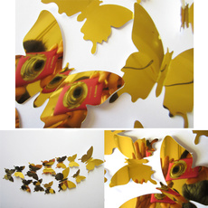 butterfly, butterflymirrorwallsticker, art, acrylicmirrorwallsticker