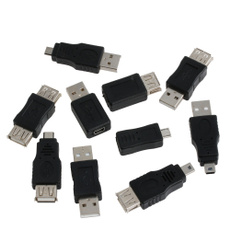 Mini, Cables & Connectors, usbmaletofemale, Pins