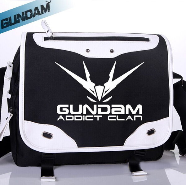 Siawasey Anime Mobile Suit Gundam Cosplay Backpack Cross-body Tote Bag Messenger Bag Shoulder Bag 