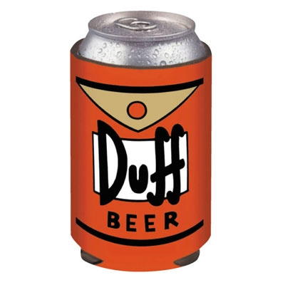 The Simpsons Duff Beer Beverage Can Koozie by ICUP