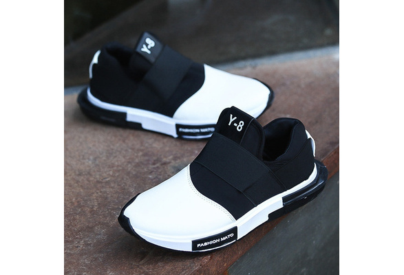 Men Casual Shoes PU Leather Slip 