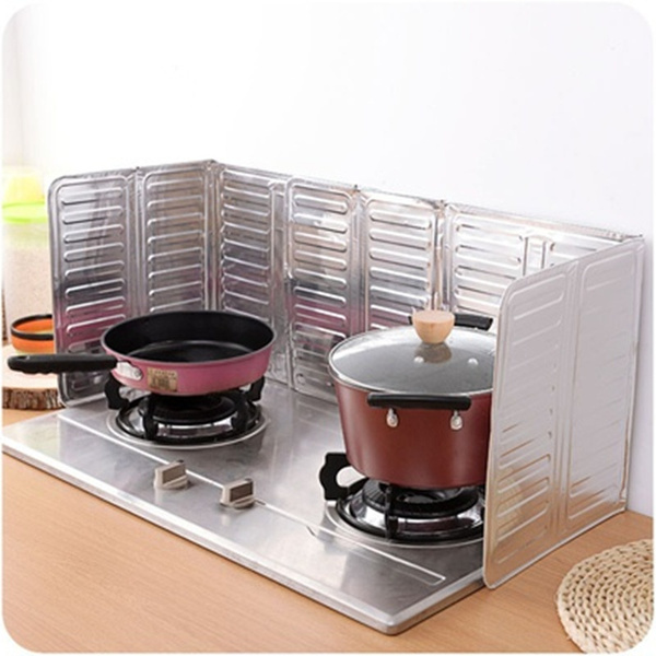 Kitchen Screen Oil Splash Anti-Splatter Cover Pan Screen Shield Guard Frying Kitchen Screen Oil Splash Anti-Splatter Cover Pan Screen Shield Guard Frying