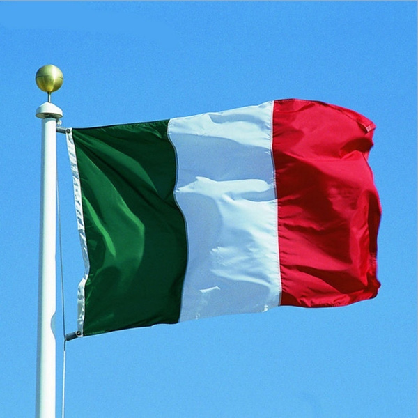 New 90 150cm X 5 Feet 100 Polyester National Flag Italy Hanging And Flying Italian Flag Banner With Grommets Home Decor Wish