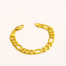 yellow gold, Jewelry, Chain, figarobracelet