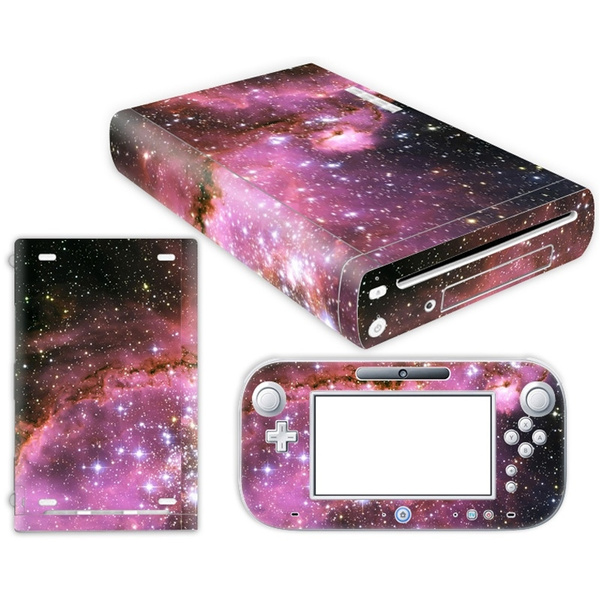 Wii U Galaxy Skin Decal for Nintendo Wii U Console and 