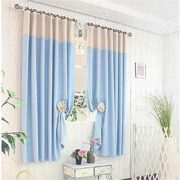 Short Blackout Curtains Finished Custom Living Room Bedroom Balcony Windows And Thick Solid Curtain Ds Blinds Wish Short Blackout Curtains Finished Custom, Short Blackout Curtains