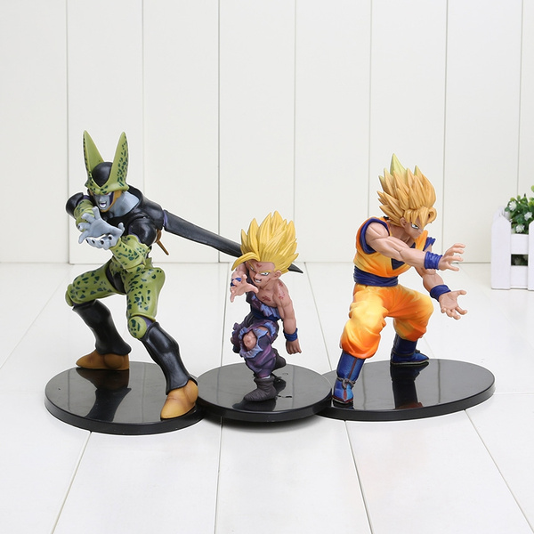Dragon Ball Z Kai Goku Gohan And Cell PVC Action Figure Model 