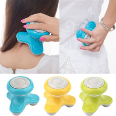 Hot Sale Fashion Mini Electric Handled Wave Vibrating Massager USB Battery Full Body Massage Valentines Day Gift (5 Color)