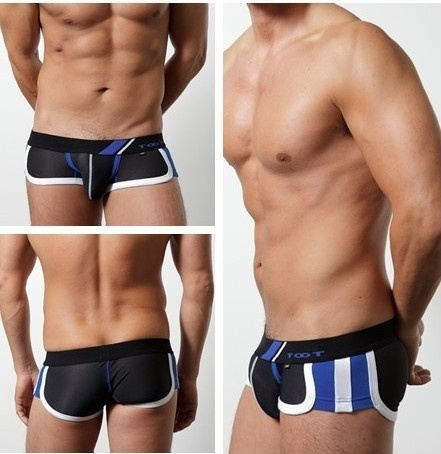 2017 New Toot Brand Fashion Sexy Cotton Men's Underwear U Convex