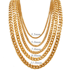 Steel, Jewelry, gold, Boys Fashion
