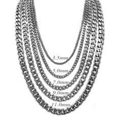 Steel, Jewelry, Chain, men women