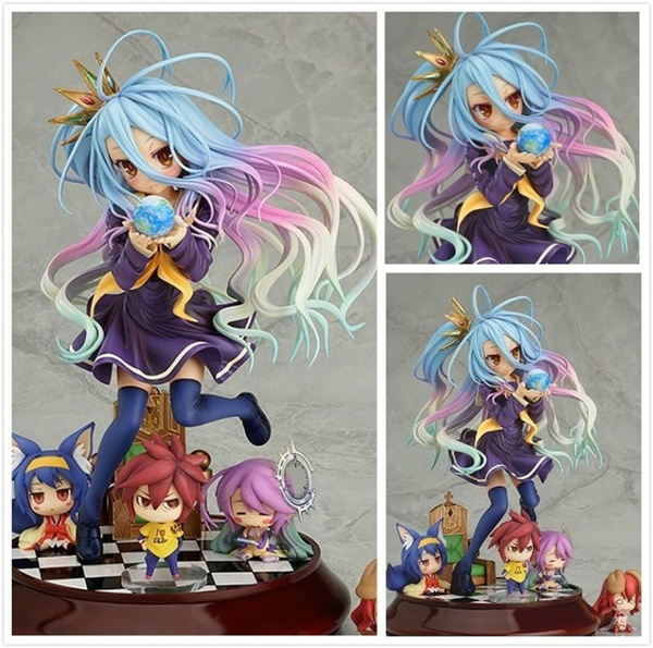 Lovely Cartoon Movie Action Figure Model Furnishing Articles Anime No Game  No Life 2 Hand Toy 1/7 Scale PVC Action Figure Model Doll Kids Holiday Gift  Collection Men Boyfriend Gift | Wish