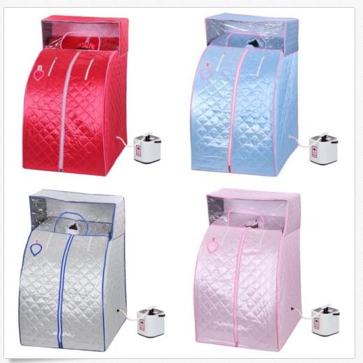 Portable Folding Sauna Kits Steam Sauna Machine Outdoor Saunas Parts Steam Pot Steaming Hood Folding Chair Foot Massager Remote Control Head Cover Wish