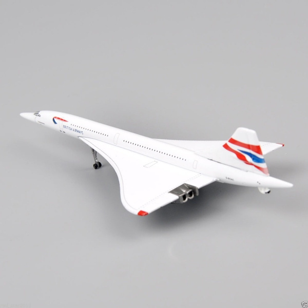 Gemini Jets British Airways Concorde G-BOAC 1:400 Diecast Model 