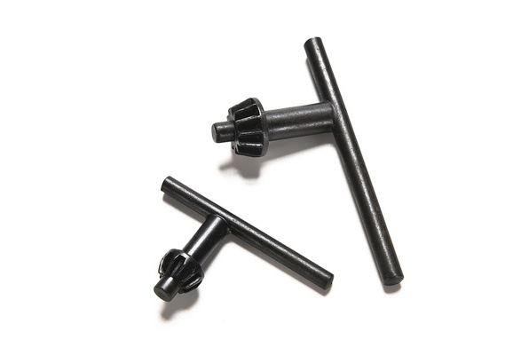 Drill Chuck Keys 10mm 3//8/" and 13mm 1//2/" Black Replacement Chuck Key Tool LY