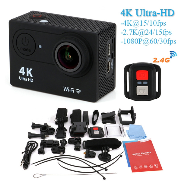 New Arrival Eken H9r 4k Wifi Action Camera With 2 4g Remote Control Ultra Hd 2 0 Inch Helmet Cam Go Waterproof Pro Sports Camera Wish