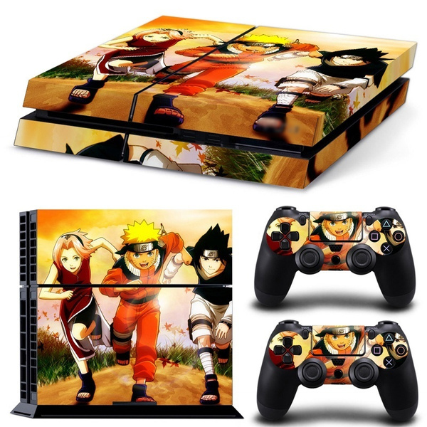  Playstation 4 Skin Set - Naruto HD Printing Vinyl Skin