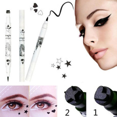 1 Pcs Black Eyeliner Waterproof Liquid Stamp Pencil Eye Liner Makeup Tools