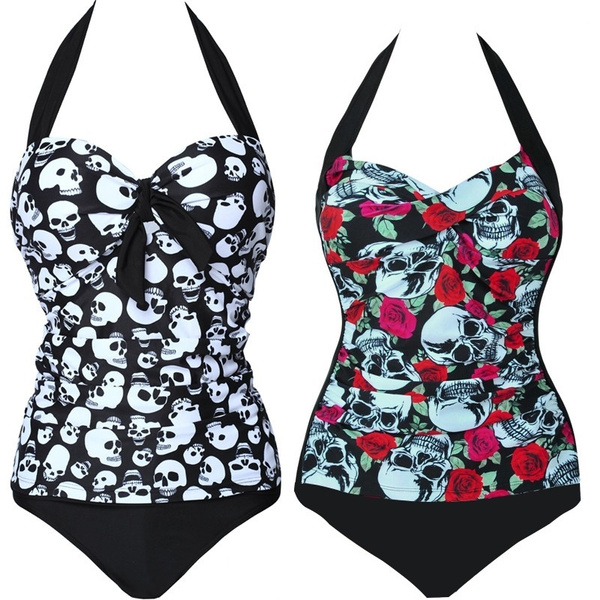 plus size gothic swimwear