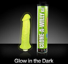 Glow In The Dark Vibrating Clone A Willy Kit