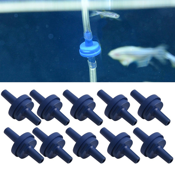 Aquarium One Way Non-Return Check Valve For Aquarium Fish Tank CO2 Water  Air Line Pump