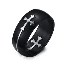 churchjewelry, Steel, bandring, wedding ring