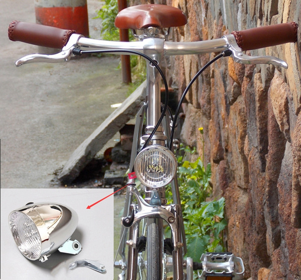 vintage headlight for bicycle