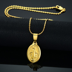Necklaces Pendants, Chain, gold, Vintage