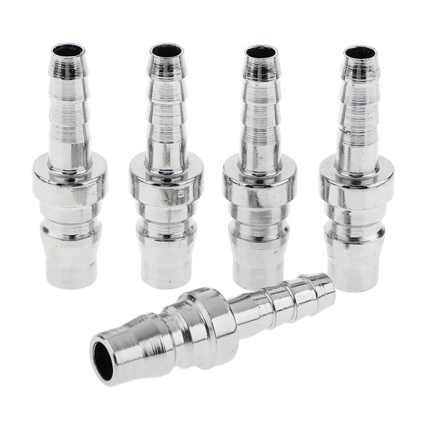 5Pcs 8mm Air Hose Line End Compressor Fitting Connector Quick Release PH20 