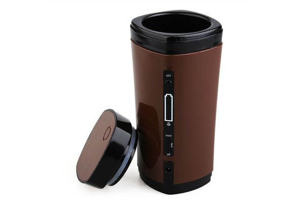 3 Colors USB Coffee Cup Rechargeable Heating Self Stirring Mixing Mug  Warmer Coffee Capsule Cup Sale - Banggood USA Mobile-arrival notice