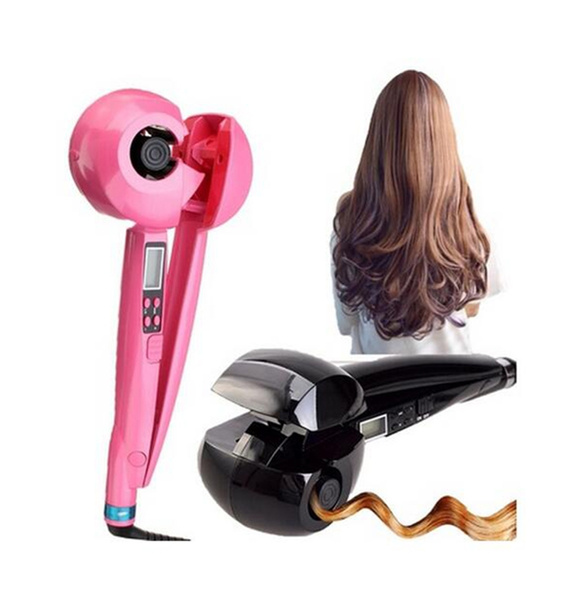 LCD Professional Automatic Hair Curling Curler Roller Wave Machine Styler  Tool 220-240V 50W | Wish