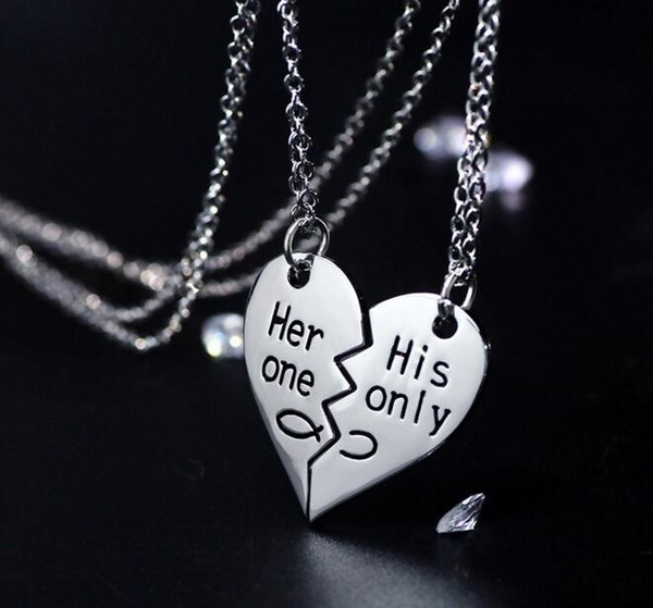 Her one sale her only necklace