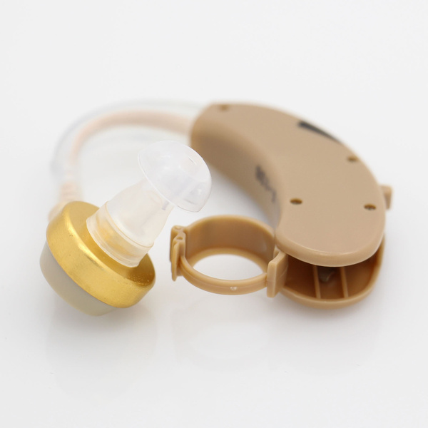 Apparecchi Acustici BTE Disposivo Amplificatore Vocale Enhancer Del Suono Regolabile K Per Apparecchi Acustici Cura Dell'orecchio Utilizzare La Batteria S-138 - Foto 11