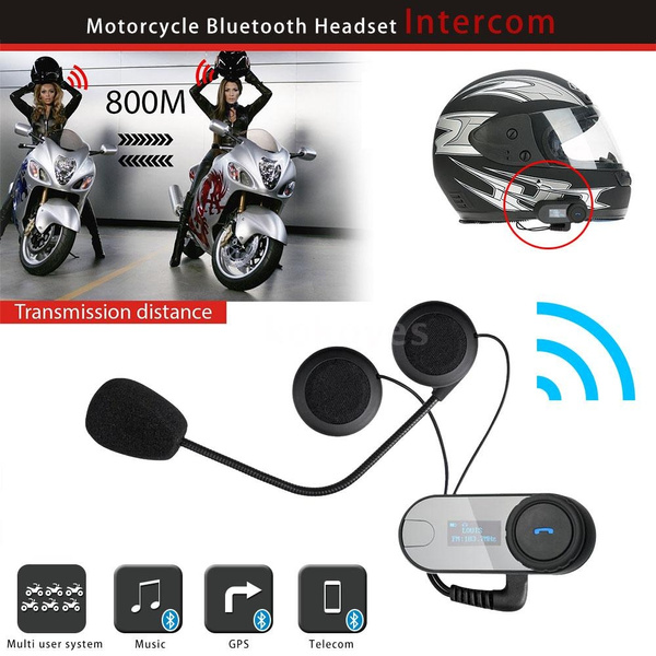 FreedConn Motocycle Helmet Waterproof Wireless Bluetooth Headset TCOM