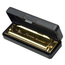 golden, harmonicainstrument, harmonica, tremoloharmonica
