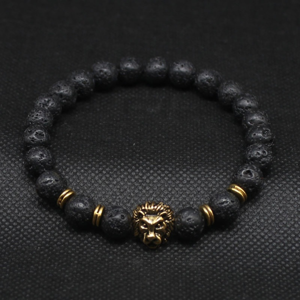 Antique Gold Plated Buddha Leo Lion 